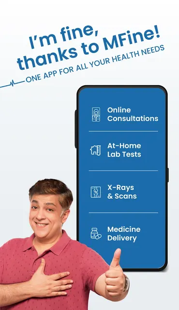 MFine: Your Healthcare App screenshot 1