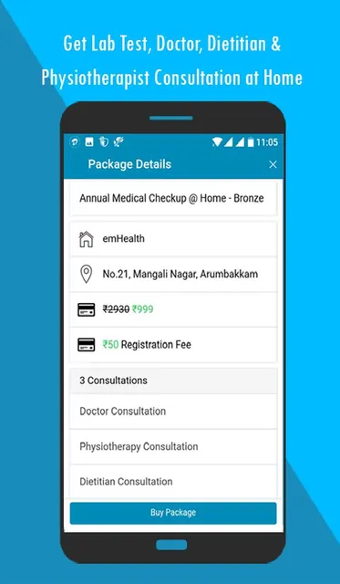 emHealth - Your health partner screenshot 3