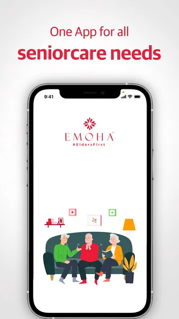 Emoha - Support for Seniors screenshot 1