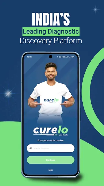Curelo - Lab Test Booking screenshot 1