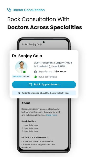 HexaHealth: Surgery Simplified screenshot 5