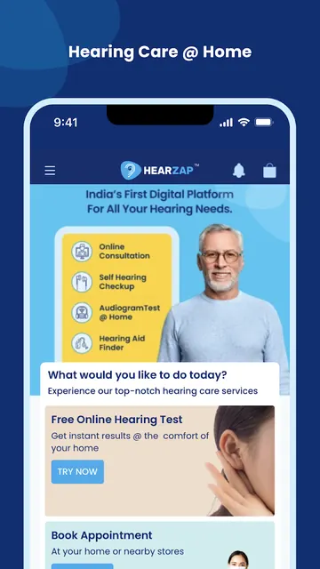 Hearzap - Hearing Test App screenshot 1