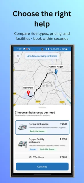 Book Ambulance Service- GoAid screenshot 5