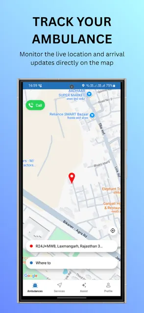 Book Ambulance Service- GoAid screenshot 4