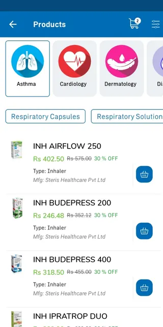 STERIS PHARMA B2B screenshot 2