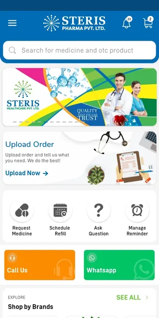 STERIS PHARMA B2B screenshot 1