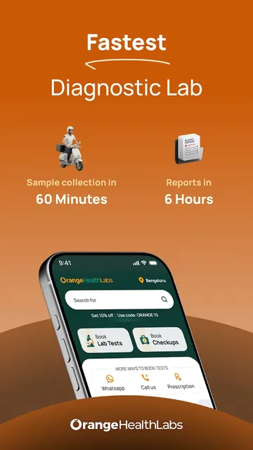 Orange Health Lab Test At Home screenshot 1