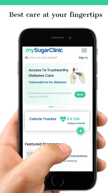 my Sugar Clinic screenshot 1