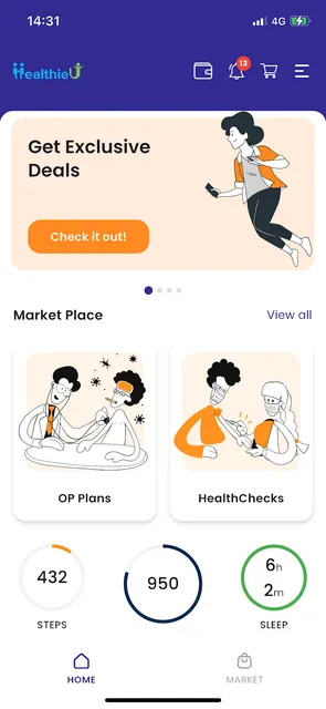 HealthieU screenshot 2