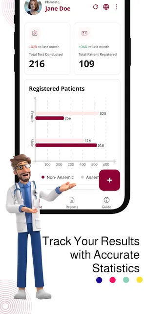 HemoQR Hemoglobin (Hb) test screenshot 2