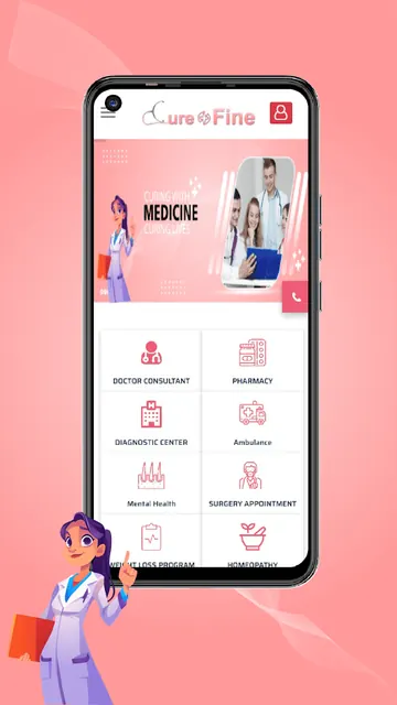 CureOFine screenshot 1