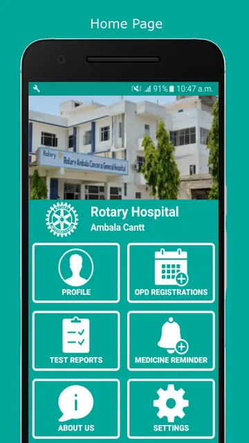 Rotary Hospital Ambala screenshot 1