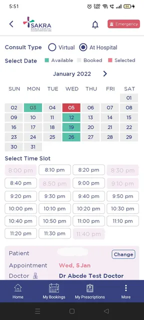 Sakra Patient App screenshot 4