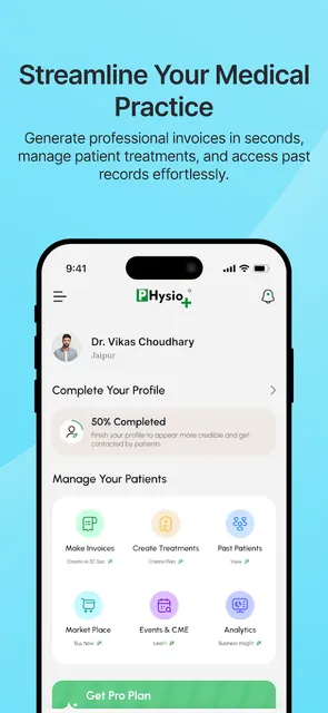 Physioplus - Pro Doctor screenshot 1