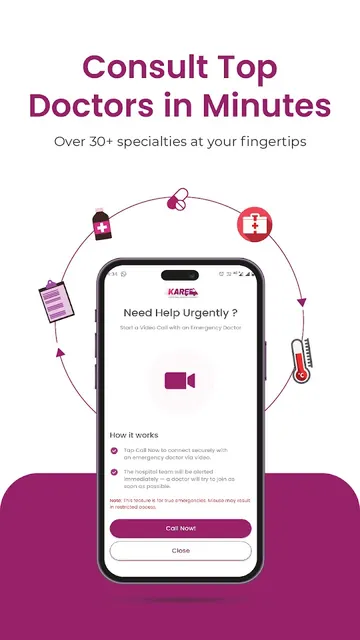 Kauvery Kare: Patient App screenshot 2