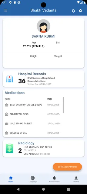 Bhaktivedanta Hospital screenshot 3