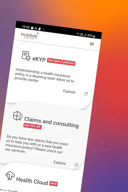 HobNob - Insurance Claim screenshot 4