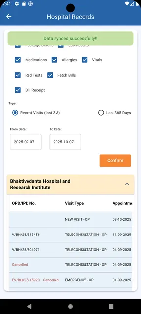 Bhaktivedanta Hospital screenshot 4