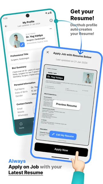 Docthub Healthcare Career App screenshot 3