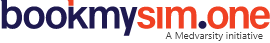 BookMySim.one logo