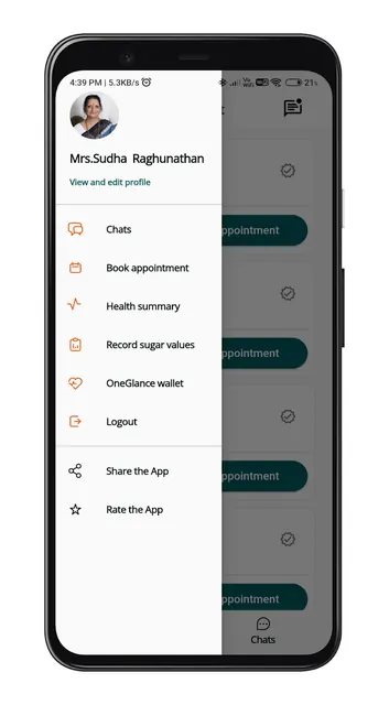 OneGlance screenshot 2
