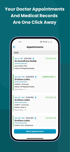 EHNOTE Care screenshot 1