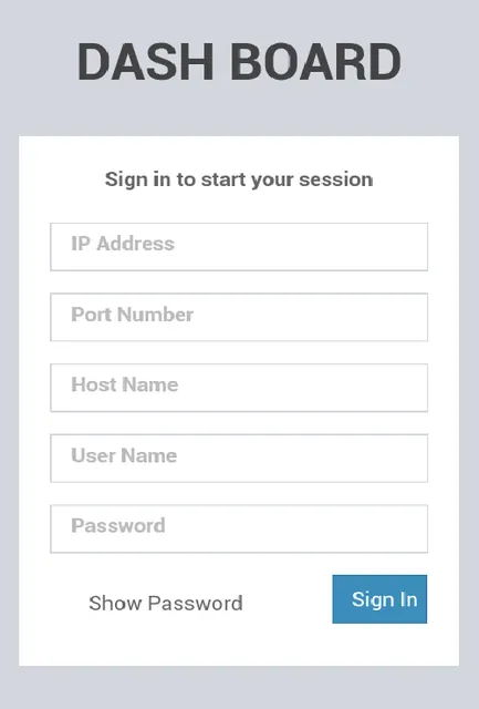 ShivamDashboard screenshot 1