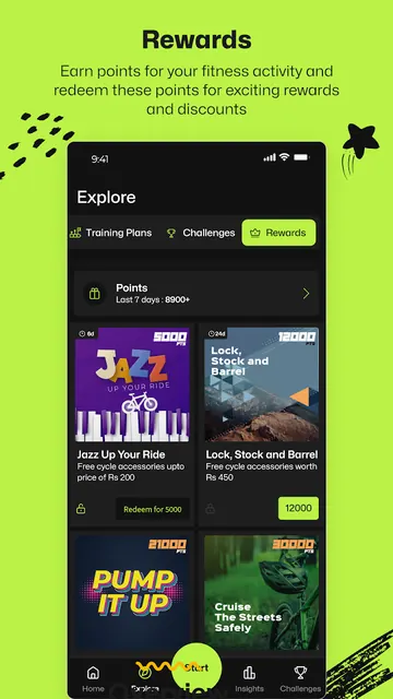 wynd : social fitness app screenshot 1