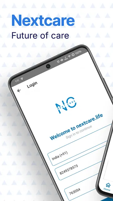 Nextcare - Future of care screenshot 1
