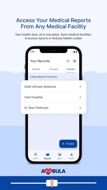Ambula - ABHA, PHR & Doctors screenshot 4