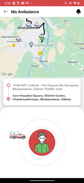MoAmbulance screenshot 2