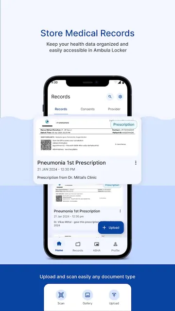Ambula - ABHA, PHR & Doctors screenshot 6