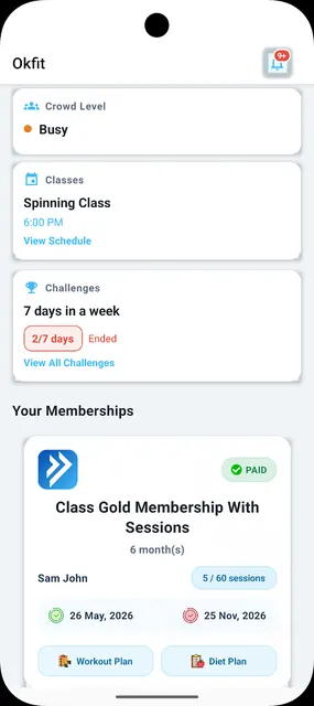 Okfit screenshot 3