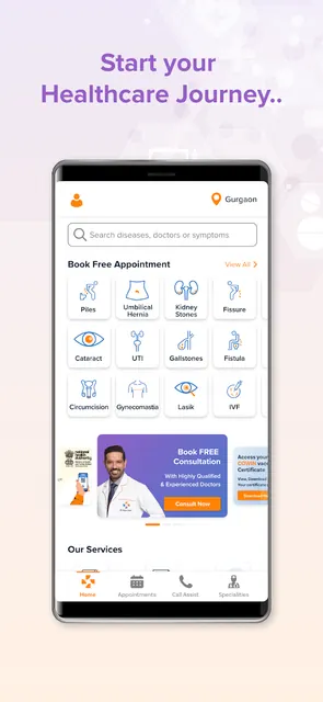 Pristyn Care- Healthcare App screenshot 2