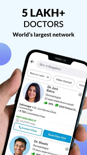 Practo: Doctor Appointment App screenshot 1