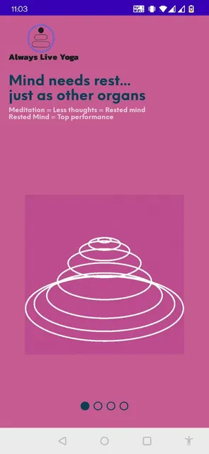 AlwaysLiveYoga Meditation App screenshot 3