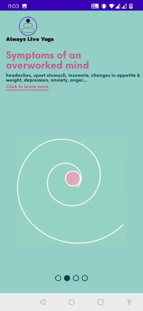 AlwaysLiveYoga Meditation App screenshot 4