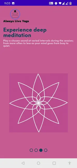 AlwaysLiveYoga Meditation App screenshot 5