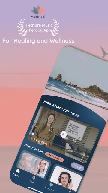 WellHeal: Calm & Sleep screenshot 1
