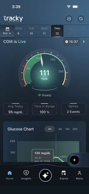 Tracky Health screenshot 1