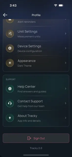Tracky Health screenshot 6