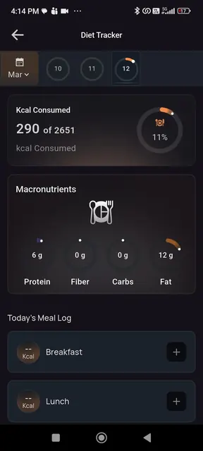 Tracky Health screenshot 4