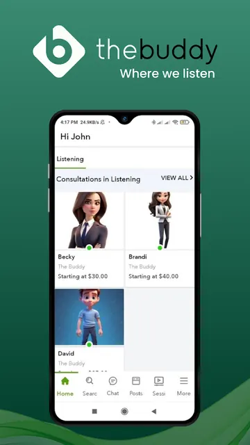 The Buddy - Consultation App screenshot 1