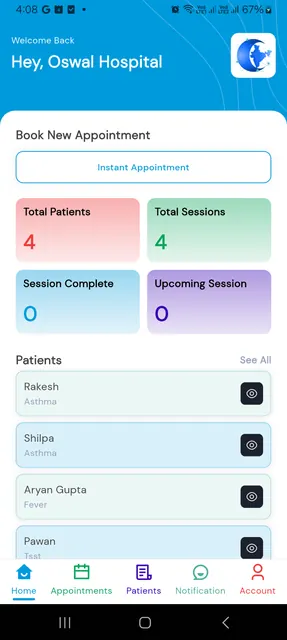 iCuraConnect Hospital screenshot 6