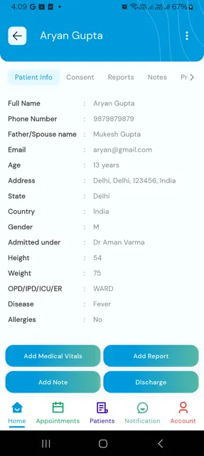 iCuraConnect Hospital screenshot 5
