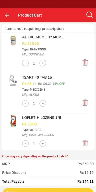Pharmacy Bazaar screenshot 4