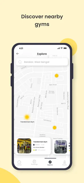 VYAM - Book nearby Gyms online screenshot 5