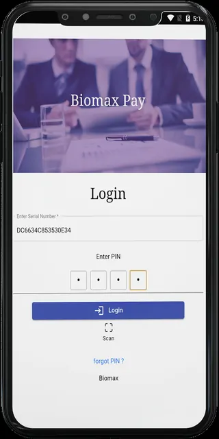 Biomax Pay screenshot 2