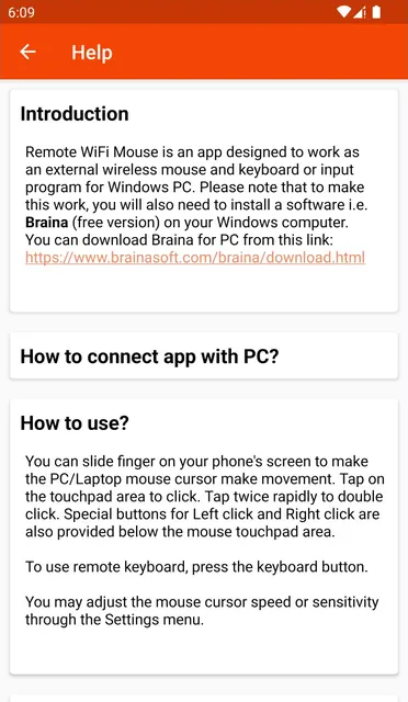 Remote WiFi Mouse screenshot 4
