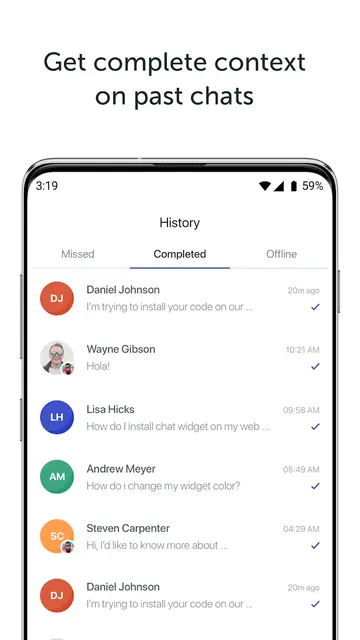 HappyFox Chat 2.0 screenshot 3